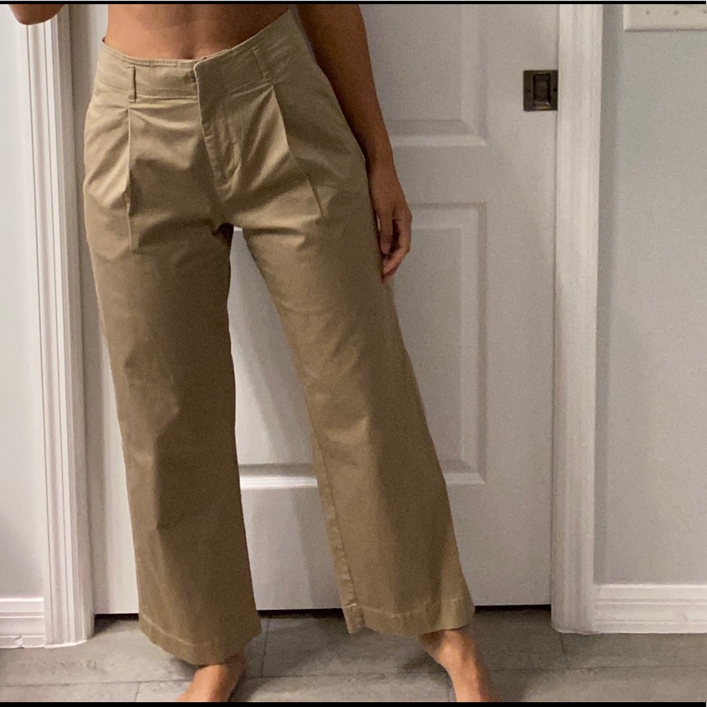 Tan Trousers